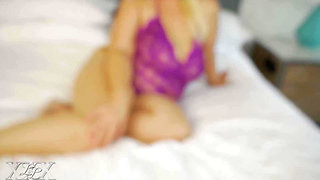 Lila Lovely Purple Pleaser POV Fuck with Will Tile