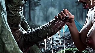 Velma and Daphne gets wild and dirty with monsters (AI Porn)