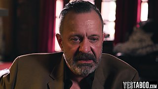 Stepdaughter had sex in front of stepdad