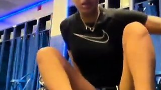 Naughty amateur teen has a voyeur fetish