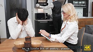 SHAME4K. This bad student punished his MILF Teacher with Anal Sex ft. Bruno Baxter  Laura Luxury: Porn