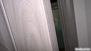 I Watch My Step Sister Get Dressed After a Shower