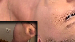 Shoot Your Cum All Over My Face and on My Tongue!