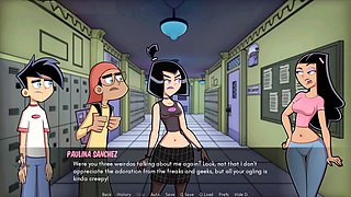 Thicc mature milf with big boobs and light hair ready for a lesson