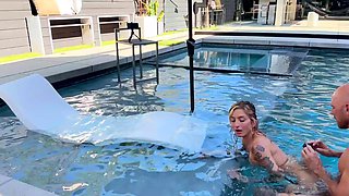 Wet and wild fuck session for bodacious blonde beauty