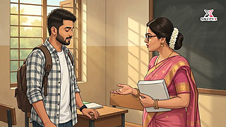 Teacher's Pet: AI Anime Student Gets Naked with Professor part1