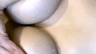 Big boobs milf masturbates with her dildo