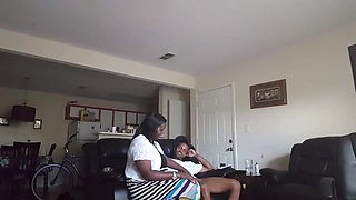 Indulge in raw neighborly passion with a mature curvy temptress