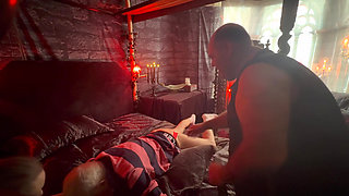 Part 2:- Lanista Bear and Domina Satana Puts Tawseman through his paces!