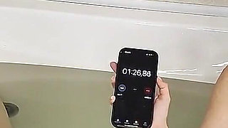 Underwater Breath Holding Challenge with My Girlfriend