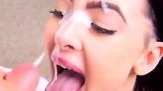 Monster Amateur Facial with Slow-Mo Replay