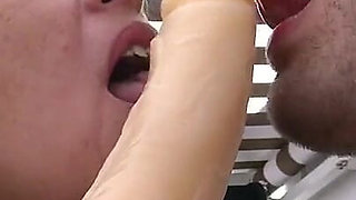 French Cougar Dildoes Bi Curious Dude