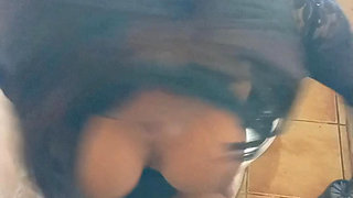 Hottest Blowjob & Doggystyle Fuck at Toilet