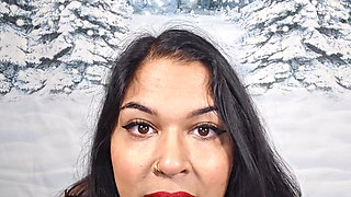 BBW Gives Deepthroat Blow Job & Strips for You