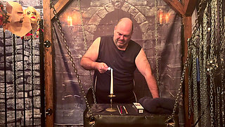 Fire Play Lesson with Lanista Bear and Domina Satana