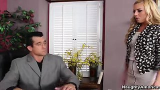 Lexi Belle Screwing In The Office With Her Small