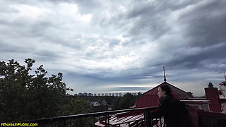 Small Ass Rough Stretched on a Terrace