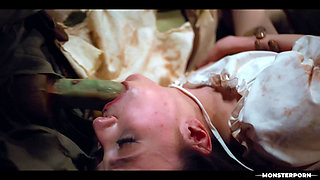 Lost In the Woods Medieval Monster Gangbang - Gooner Goblins Hardcore Cum In Brunette Mouth