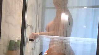 Shower with me baby?   MILF, BIG BOOBS, BLONDE, RACHAEL