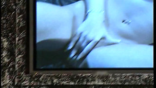 Slutty Brunette in Fishnet Stockings and a Blonde Have Anal Sex in Hot Threesome