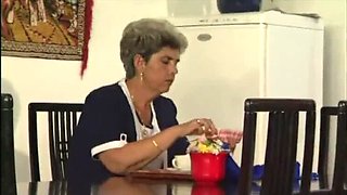Grandma Watches Young Couple Fuck in Front of Her - David Perry & Patty Page Missionary Doggy Style