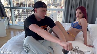 I fuck Johabettina, my step brother Cofla's girlfriend, when she leaves us alone, I hope she never tells him