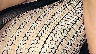 Stepmom MILF Latina Cheats on Husband in Lingerie and Heels with Hard Pussy Creampie