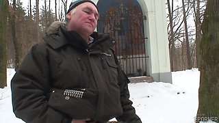 Horny minx and old man xxx breathtaking clip