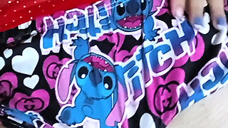 My neighbor asks me to show him my big tits and tell him daddy you like my vagina