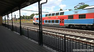 Czech Streets 105 Large-Breasted mom Denisa