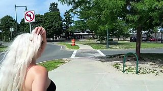 Sexy amateur blonde blowjob amp cumshot HD