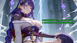 Raiden shapes a useful pleasure vessel from her new girl (Anal JOI)