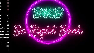 Shemale tranny enjoying solo masturbation