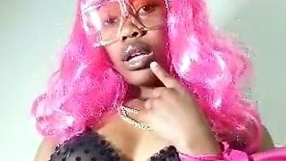 Sexy ugly ebony teen solo audition.