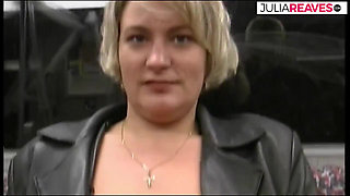 casting while shooting porn, totally nasty shows pussy in subway