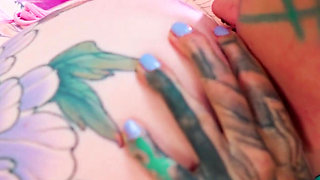 Hippie and Bimbo Anal Fuck with Crazy Toys