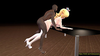 Rosalina Cheats Mario With Stranger In Doggy Position