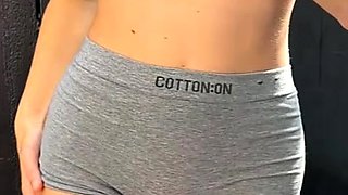 Natalie Roush Booty Shorts Camel Toe Onlyfans Video