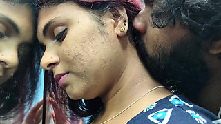 Hot Neck Kiss and Ass Kiss Romance in Nighty