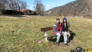 Couple fucked in the car by Vicky Menage