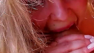Blonde teen Nicole ass fucked by pool boy on the beach