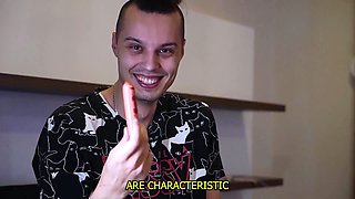 A strip game with two hotties