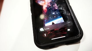 Gorgeous brunette babe fucked hardcore in the bathroom