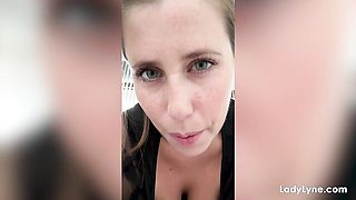 Lady Lyne featuring Lady Lyne's natural tits porn