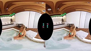 Katie morgan vr: Blowjob, Cowgirl  Blonde Porn