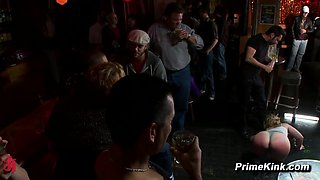 Sasha Knox Public Bar Disgrace