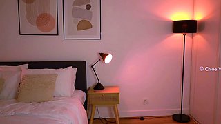 Masturbating amateur cums after solo fun