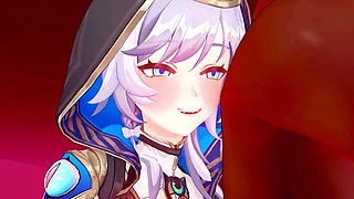 Honkai Star Rail - Cipher Falls to Temptation and Big Cock in Ntr Sex Scene - 3D Hentai Animation
