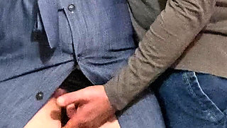 Omg!! The Stranger's Hand Under my Dress in  Subway