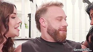 You Look Like Youre Into Two Tgirl Cocks With Leah Hayes